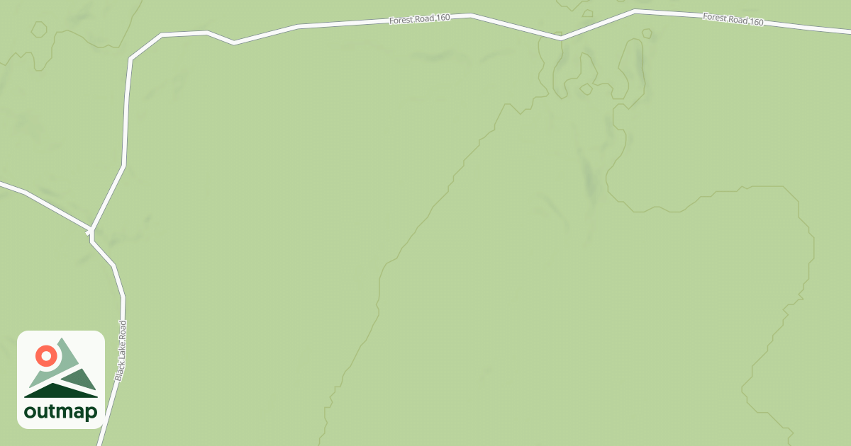 Map of FR 160D
