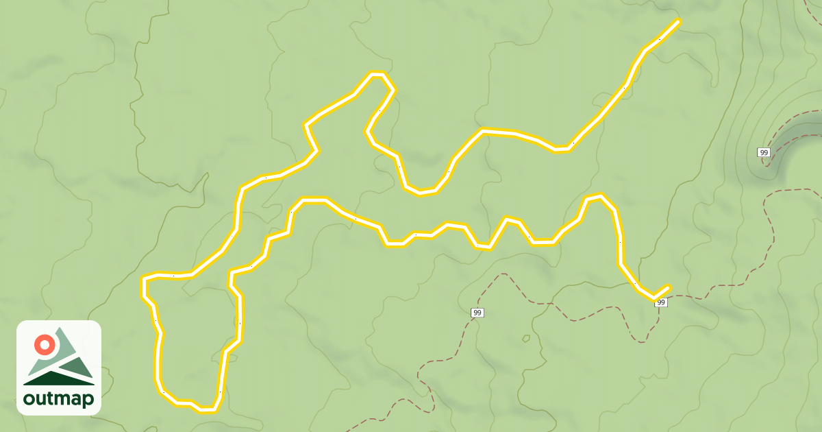 Map of Leslie's Lunge