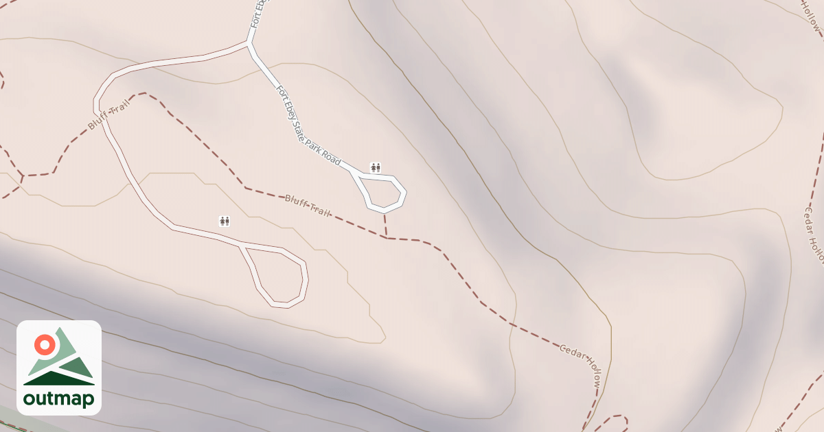 Map of Hill Valley Drive