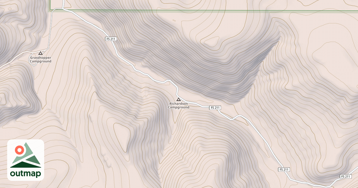 Map of FOURMILE