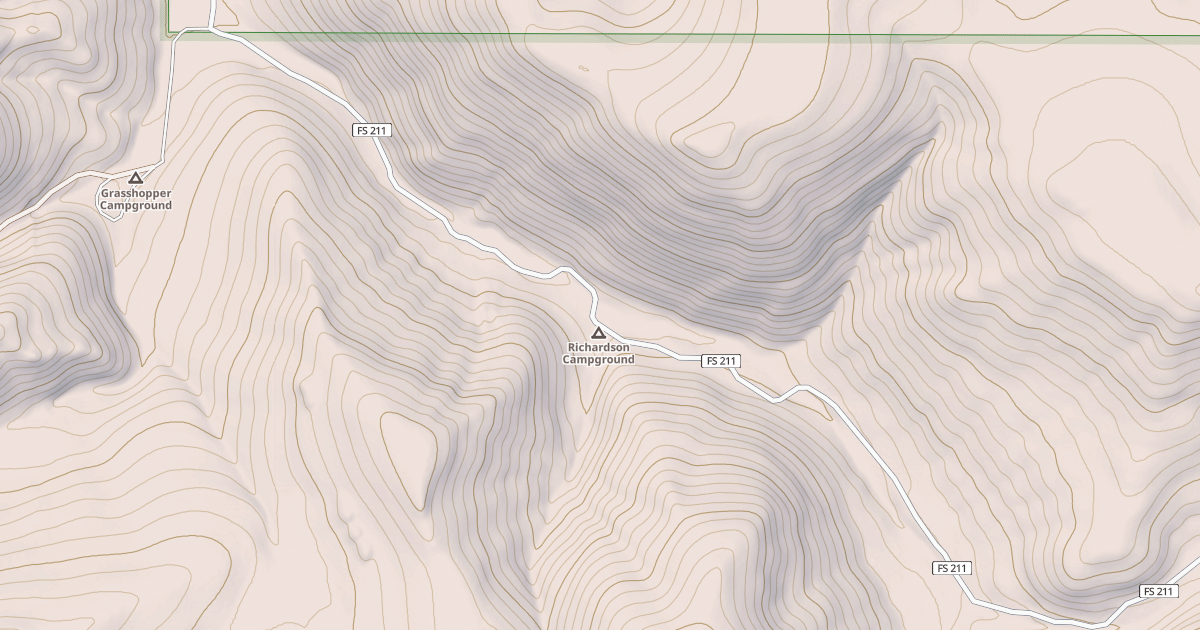Map preview of FOURMILE