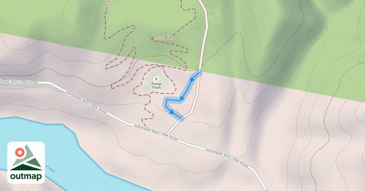 Map of Skills Park Advanced Line