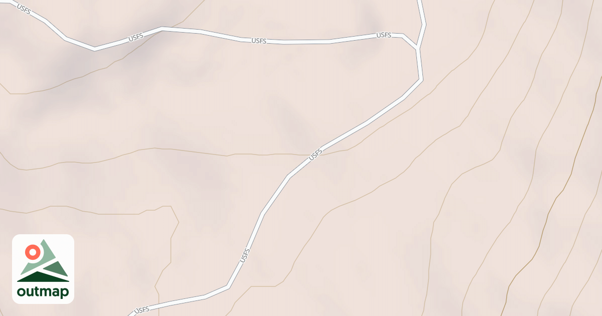 Map of Twin Lakes Road