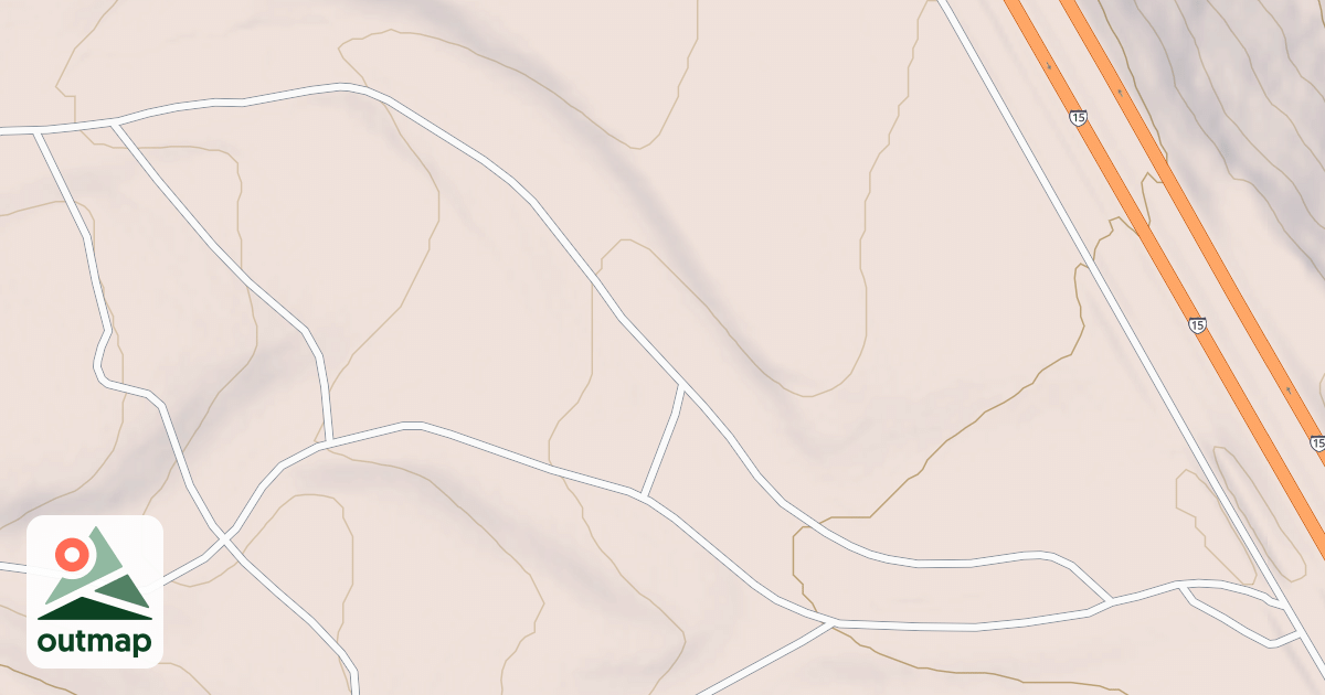 Map of CAMP CREEK