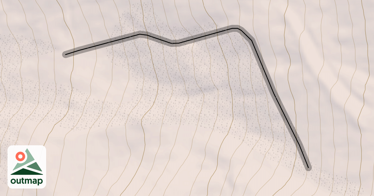 Map of South Bowl Glade