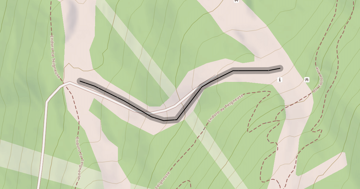 Map preview of Liaison Myrtilles-Écureuil