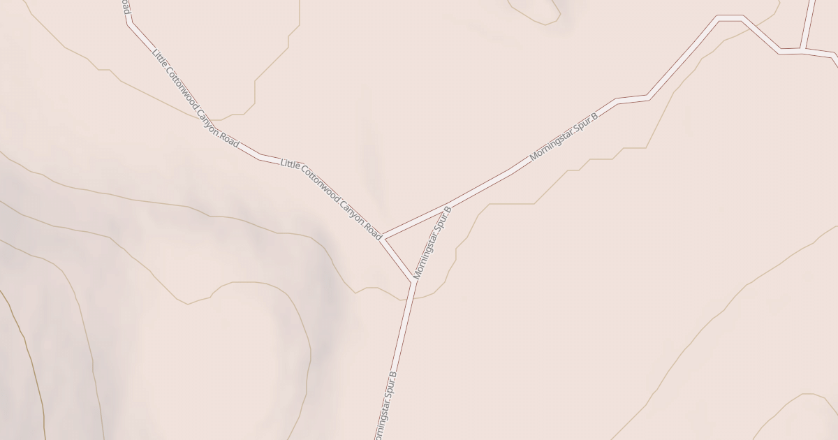 Map preview of CANYON WAY CONNECTOR  A
