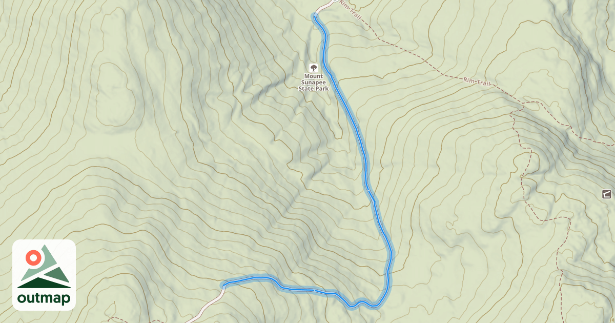 Map of Williamson Trail