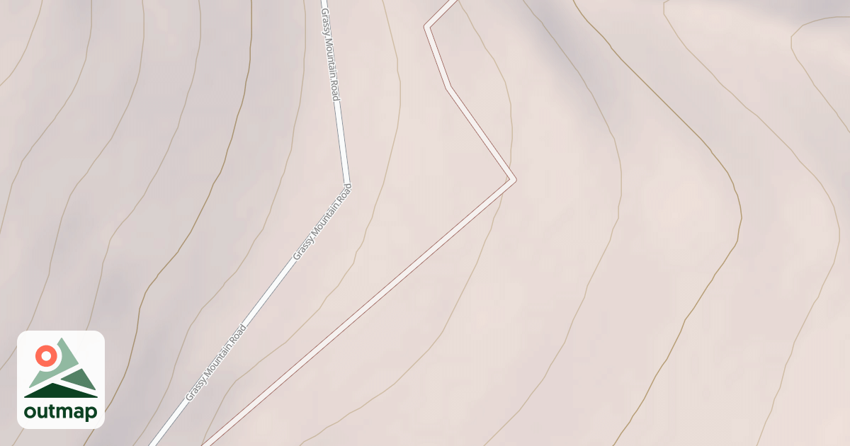 Map of GRASSY MOUNTAIN SPUR 103