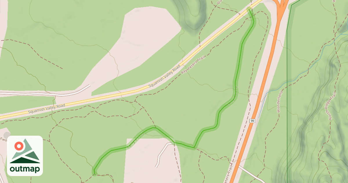 Map of Larry's Loop