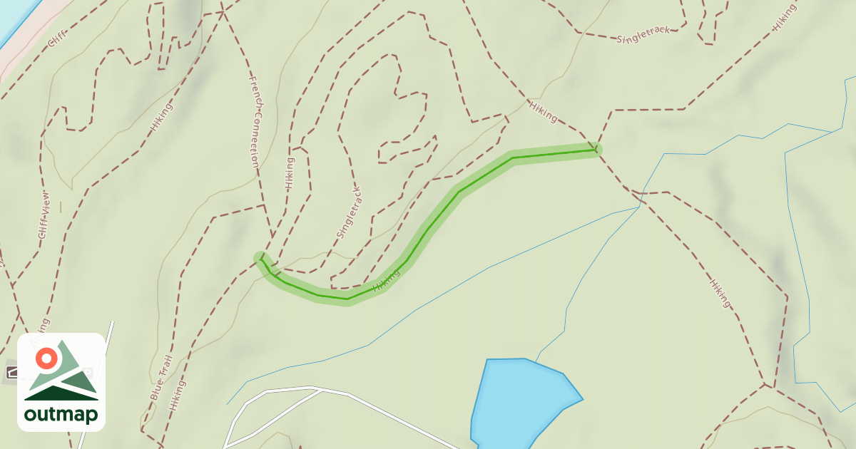 Map of Hiking