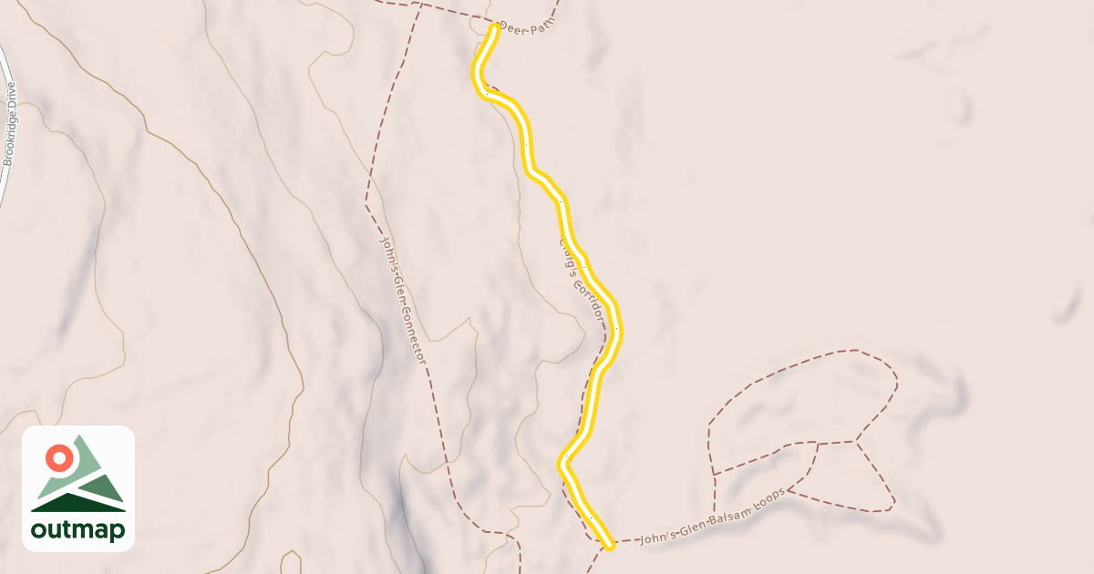 Map of Craig's Corridor