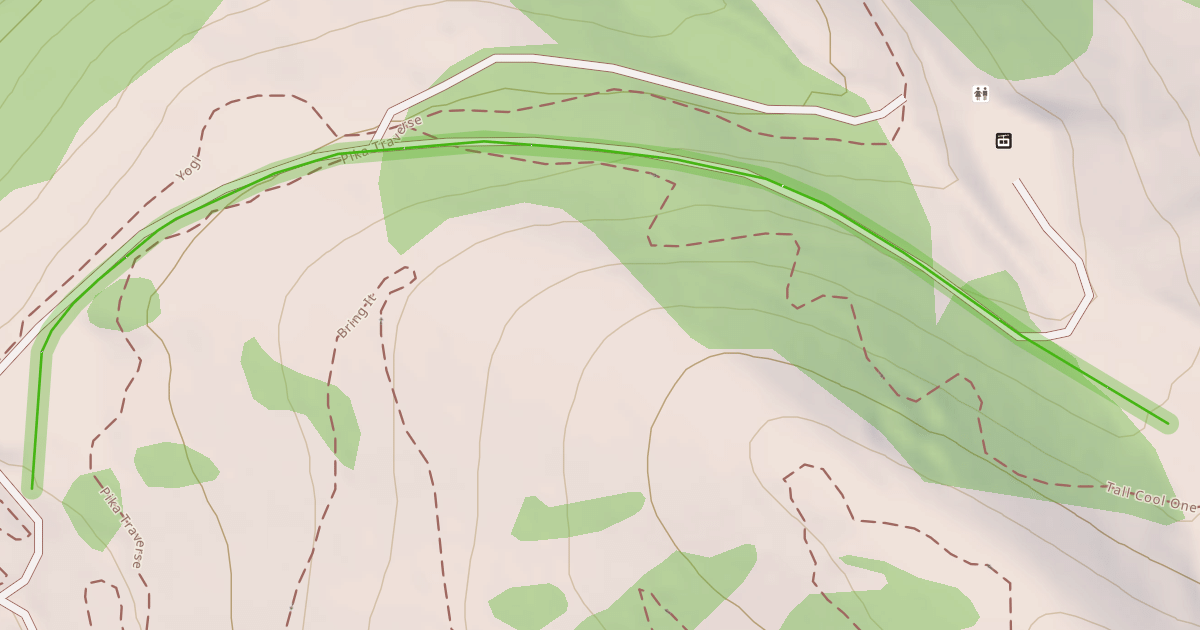 Map preview of Little Beaver Traverse