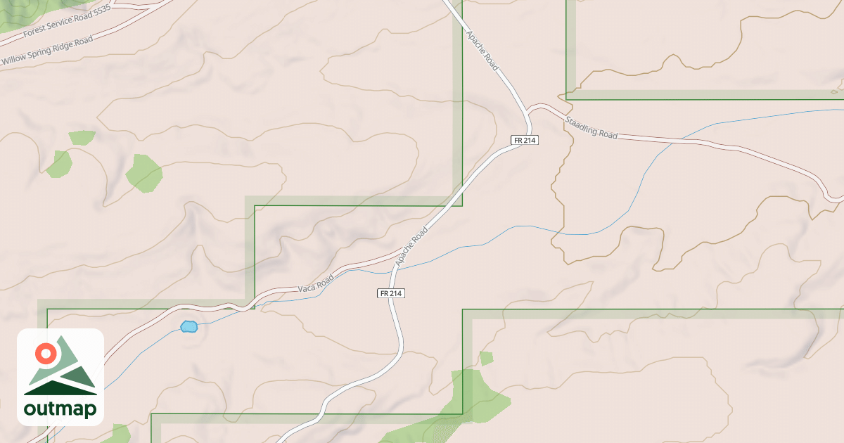Map of APACHE TANK