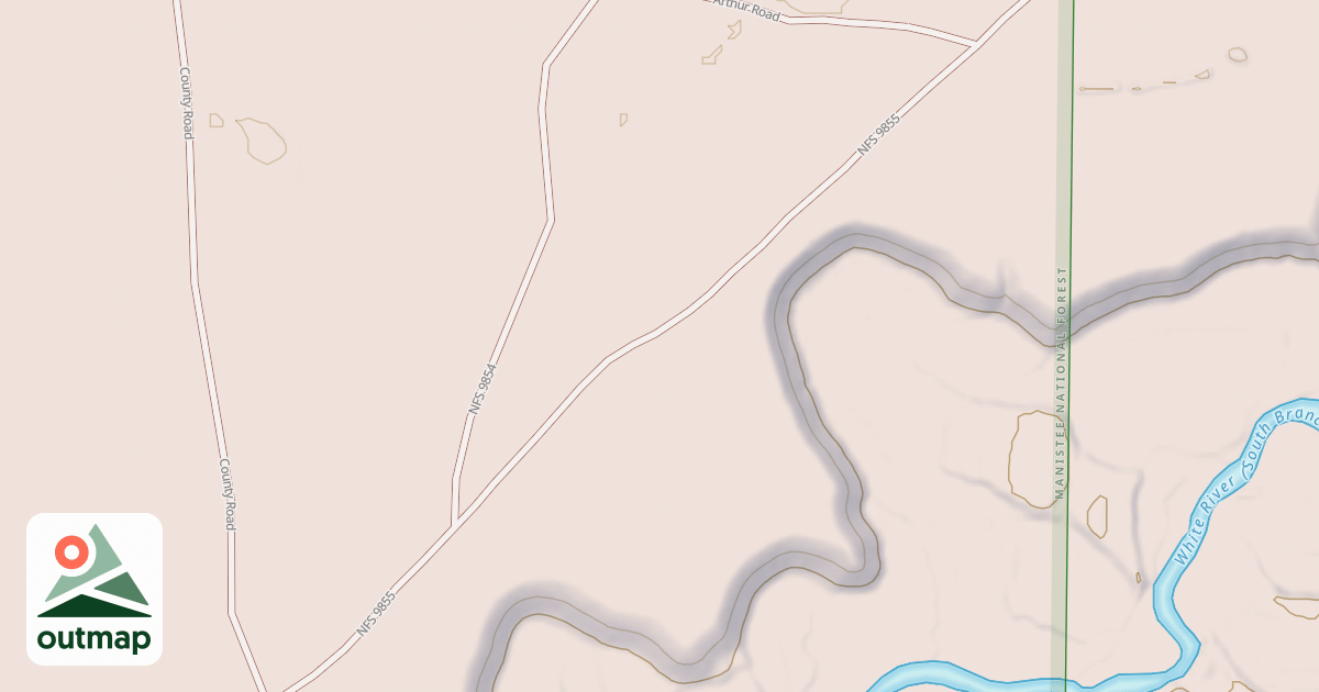 Map of 9855