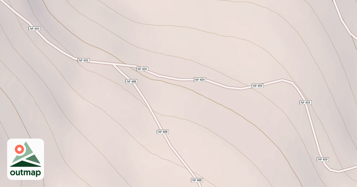 Map of USFS Motor Vehicle Use Map Roads {06C76AEB-5E34-4600-BCB8-65ACC2F47805}