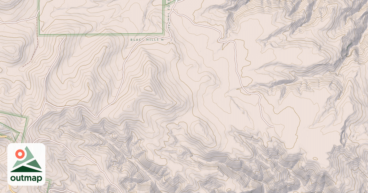 Map of Sundance Richardson Fire