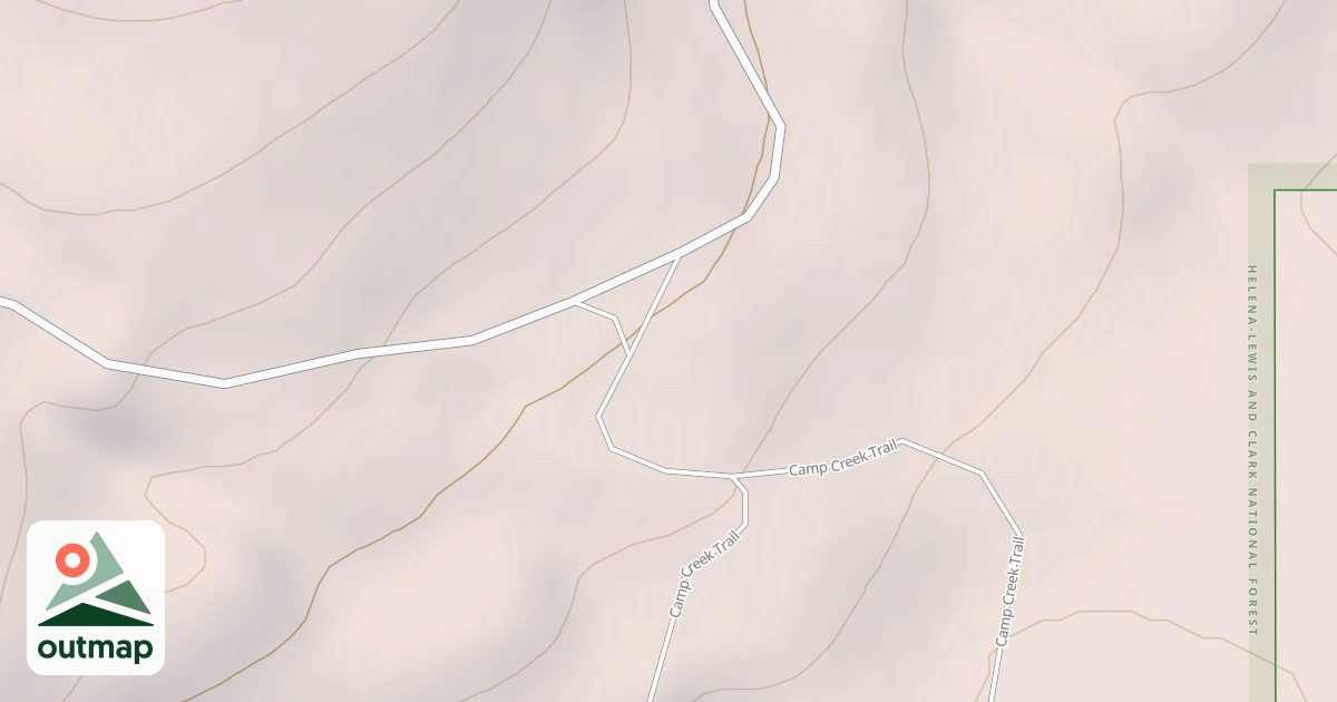 Map of BLOSSUM CABIN