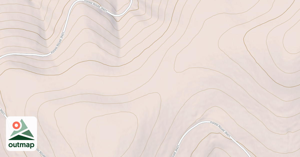 Map of HULL CREEK OHV-4X4