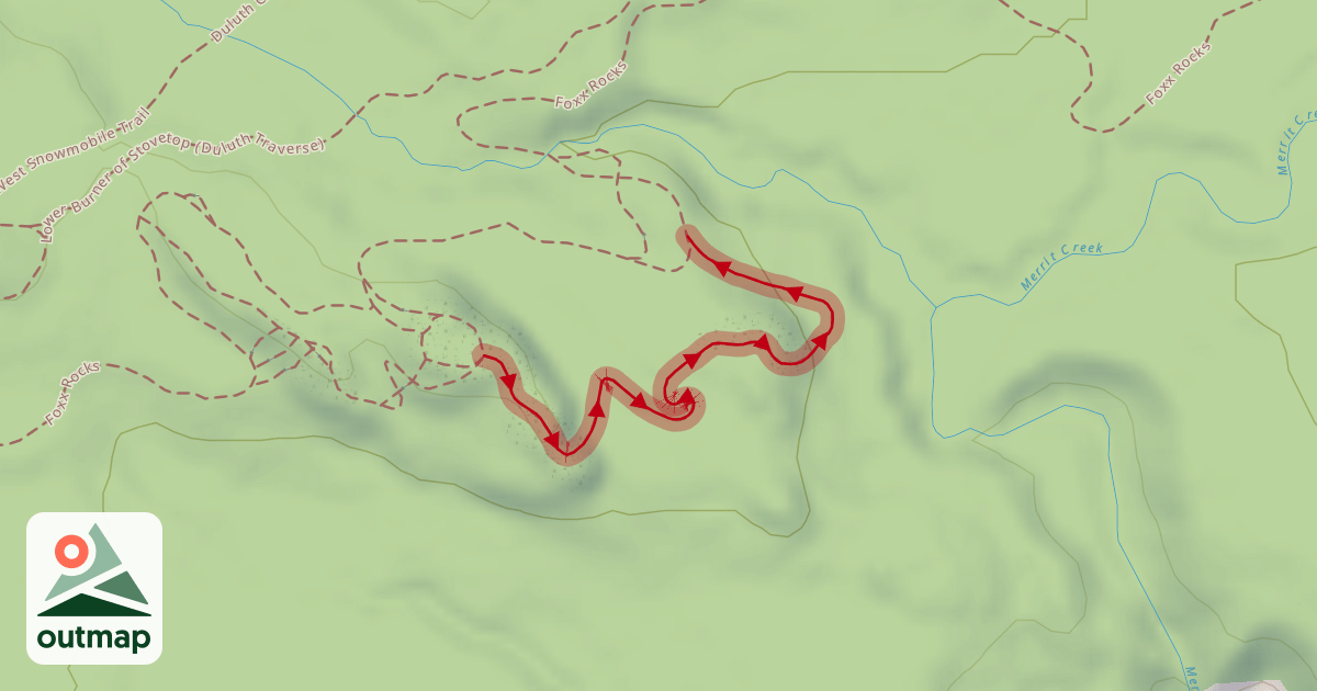 Map of Lumpy Divots