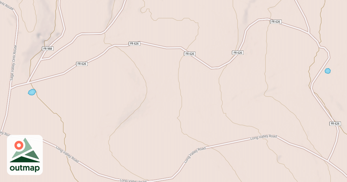 Map of USFS Motor Vehicle Use Map Roads {02BD1758-ADA5-4EF1-A8CA-EE948E3F8238}