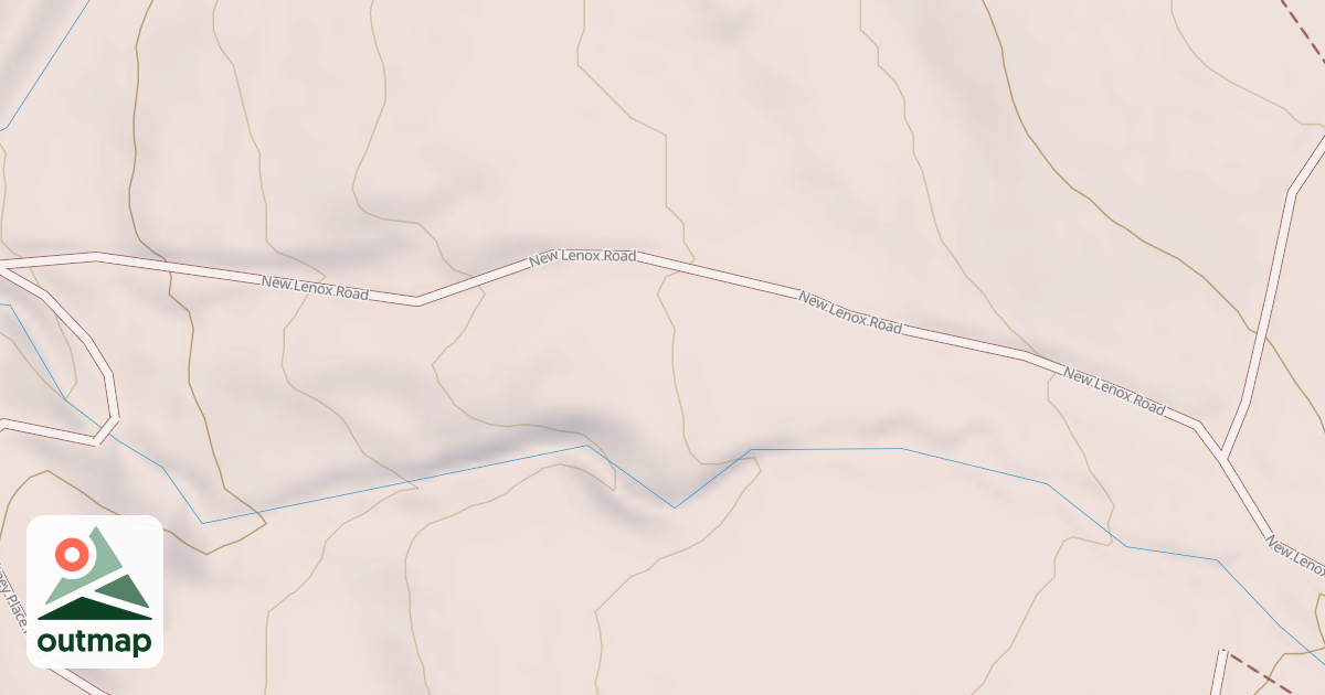 Map of New Lenox Road