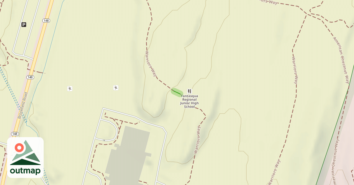 Map of Warriors Way