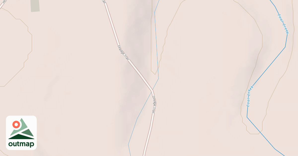 Map of Coal Creek Lower Trail