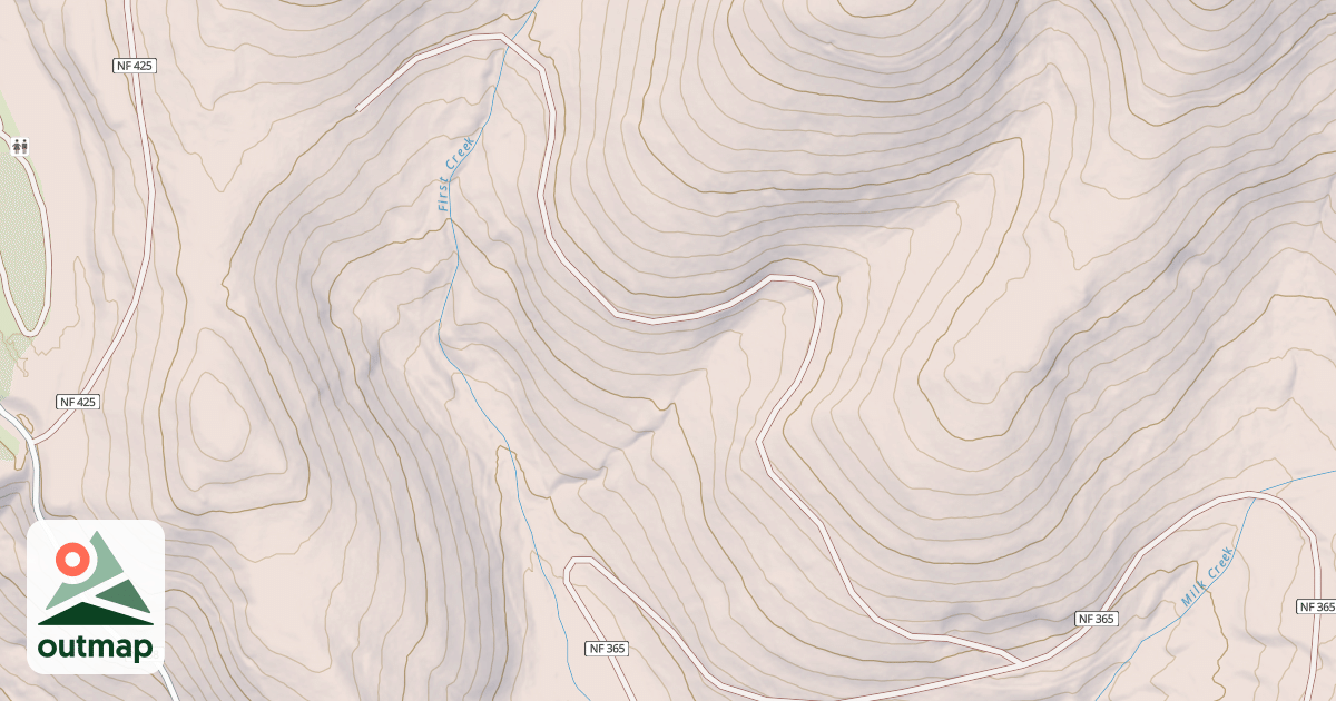Map of FIRSTCREEK