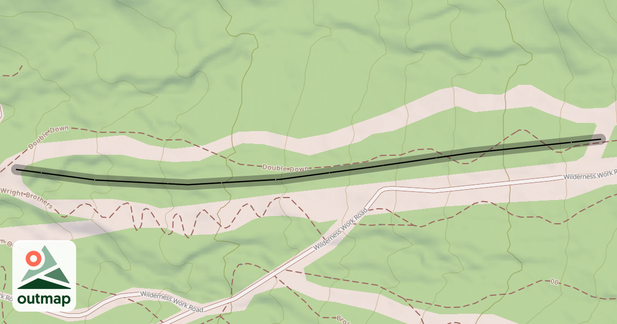 Map of Wilderness Woods