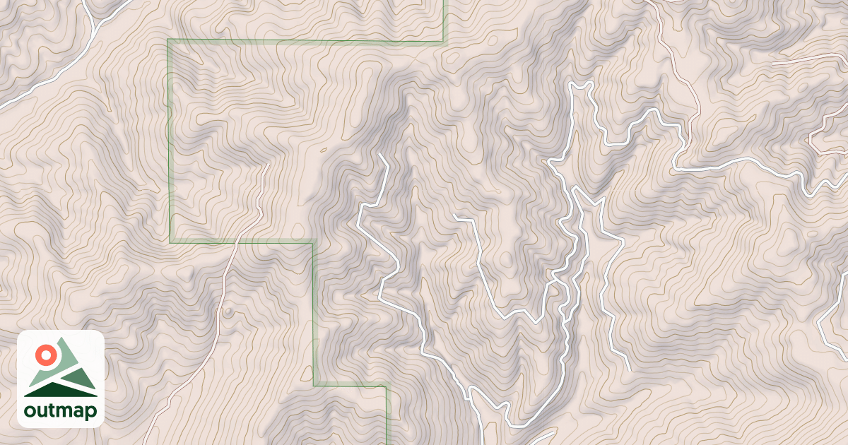 Map of TREASURE GULCH
