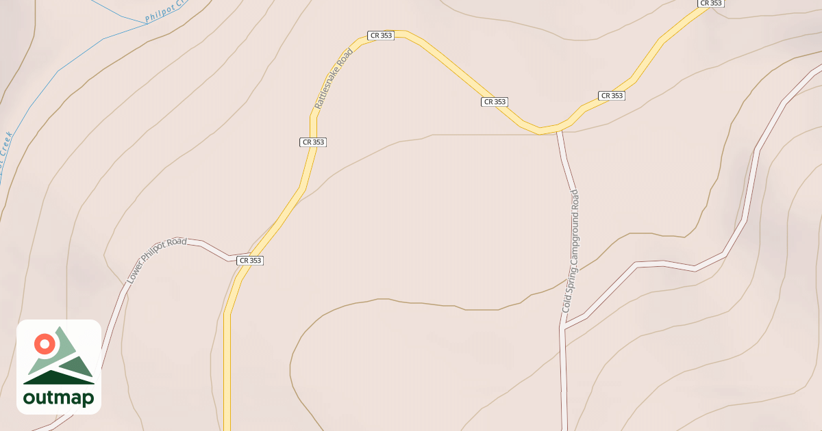 Map of COLD SPRING CG