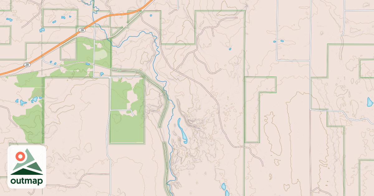 Map of FDR 2500