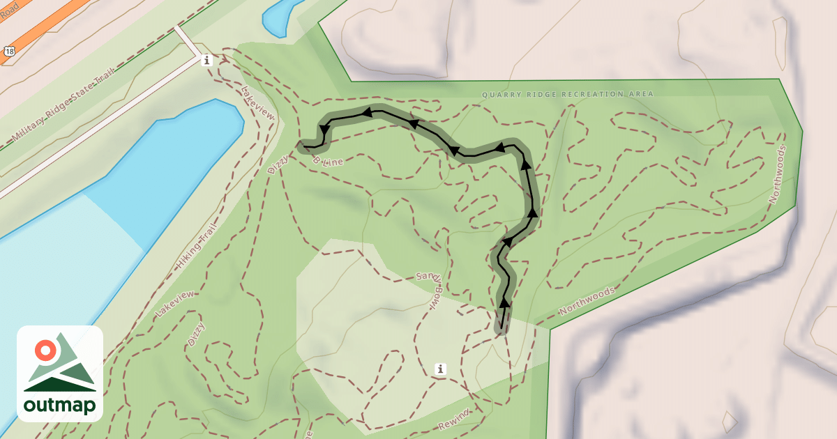 Map of Three Sisters - Big