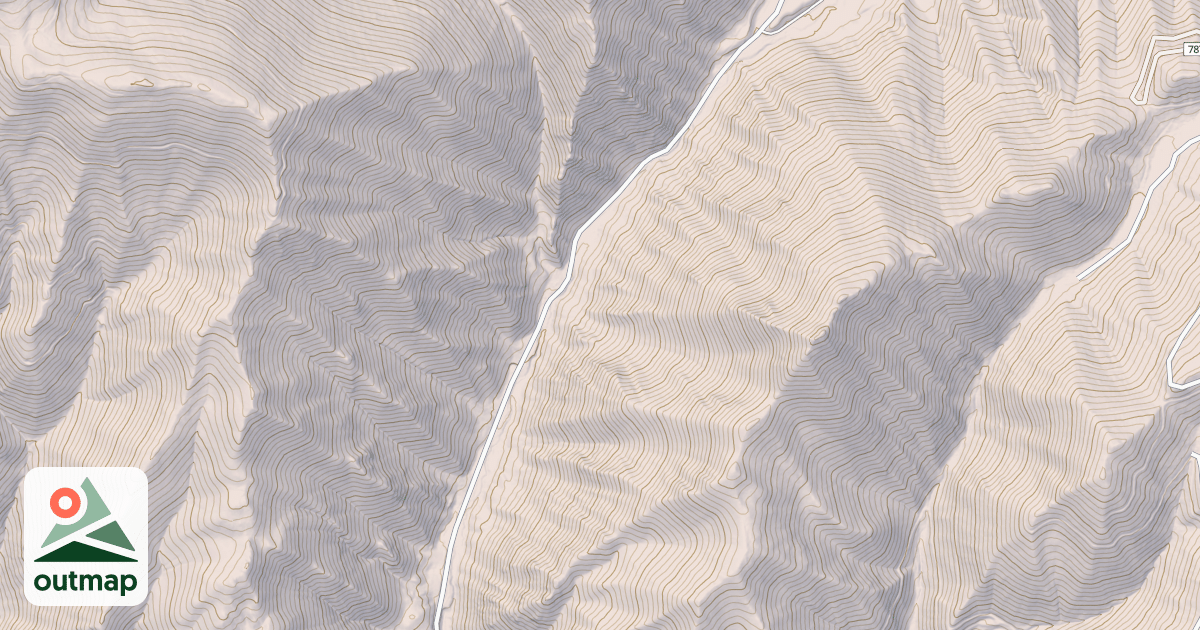Map of FLAT CREEK