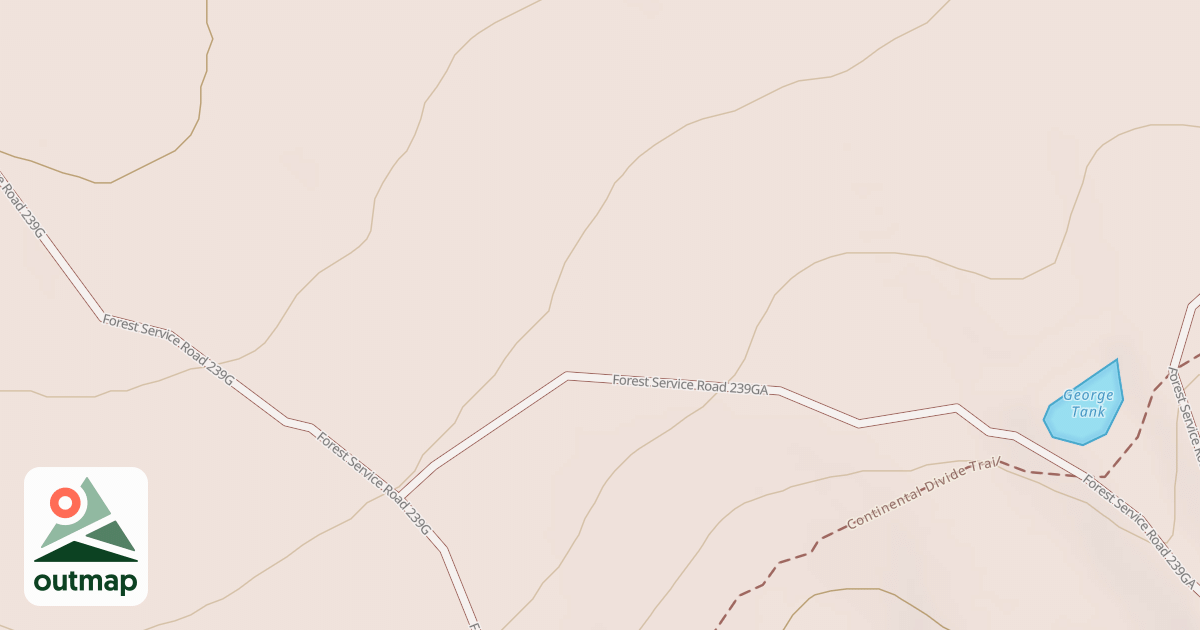 Map of USFS Motor Vehicle Use Map Roads {3FCC30D6-6A8C-4400-B393-A718D2527D55}