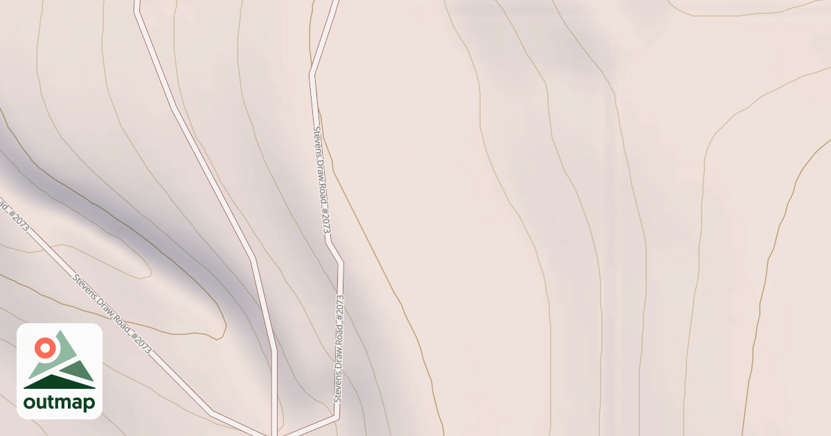 Map of DISPERSED CAMPSITE