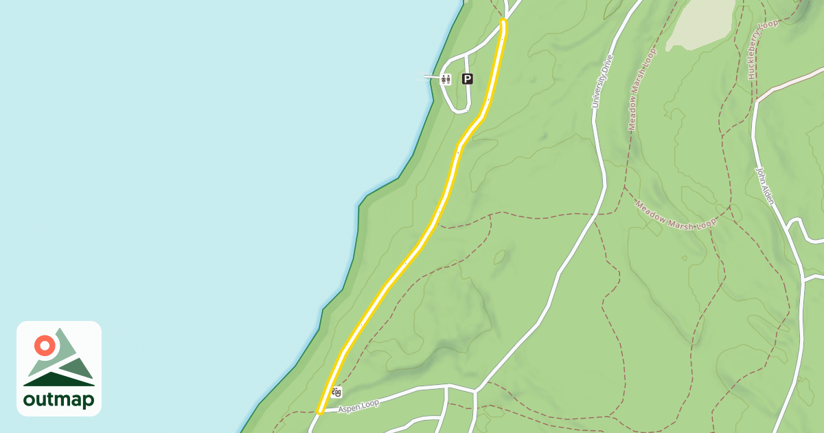 Map of Peninsula Trail