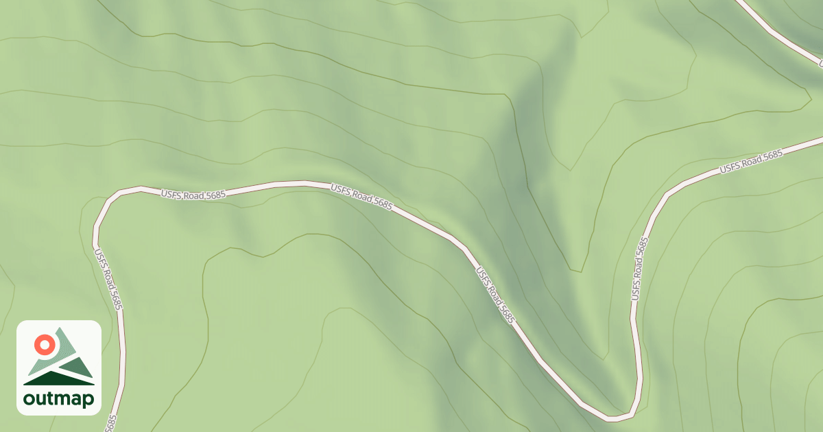 Map of (FDR) THUNDER MTN-JOHNSON
