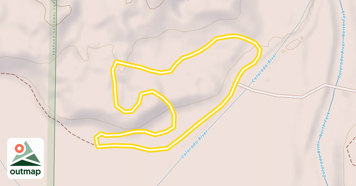 Map of River Run Loop