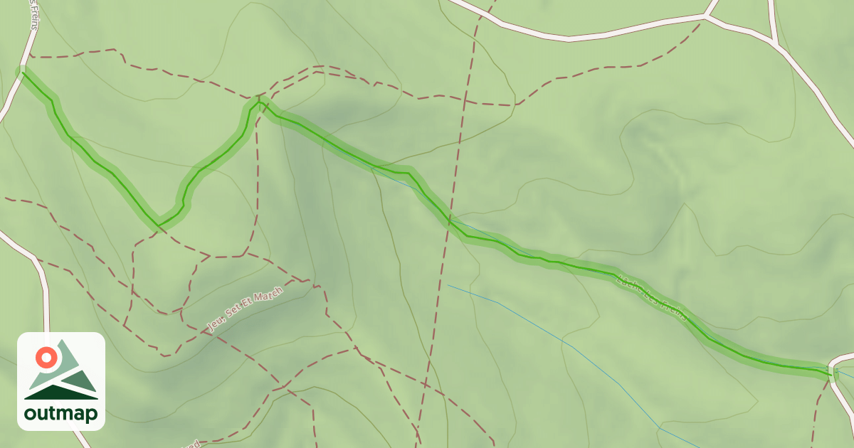 Map of Lâche Les Freins