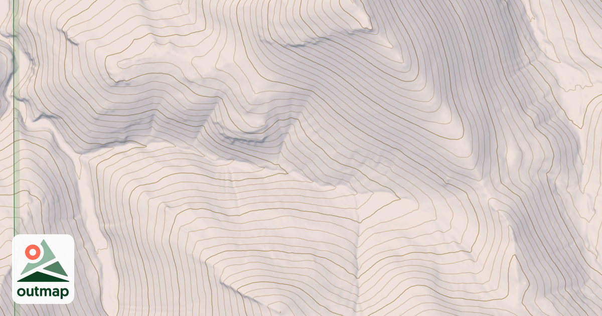 Map of Ming-Sand Coulee