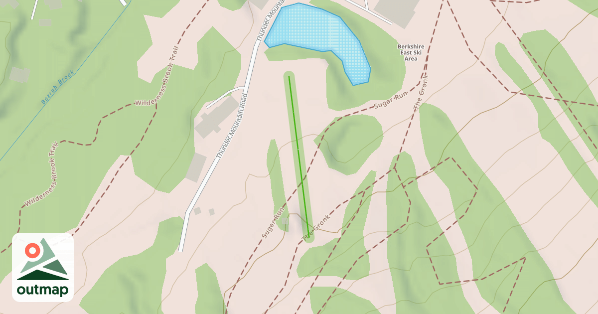 Map of Top Notch