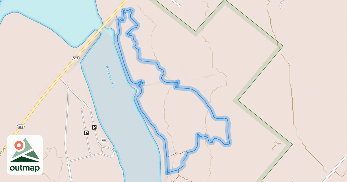 Map of Hammer Trail