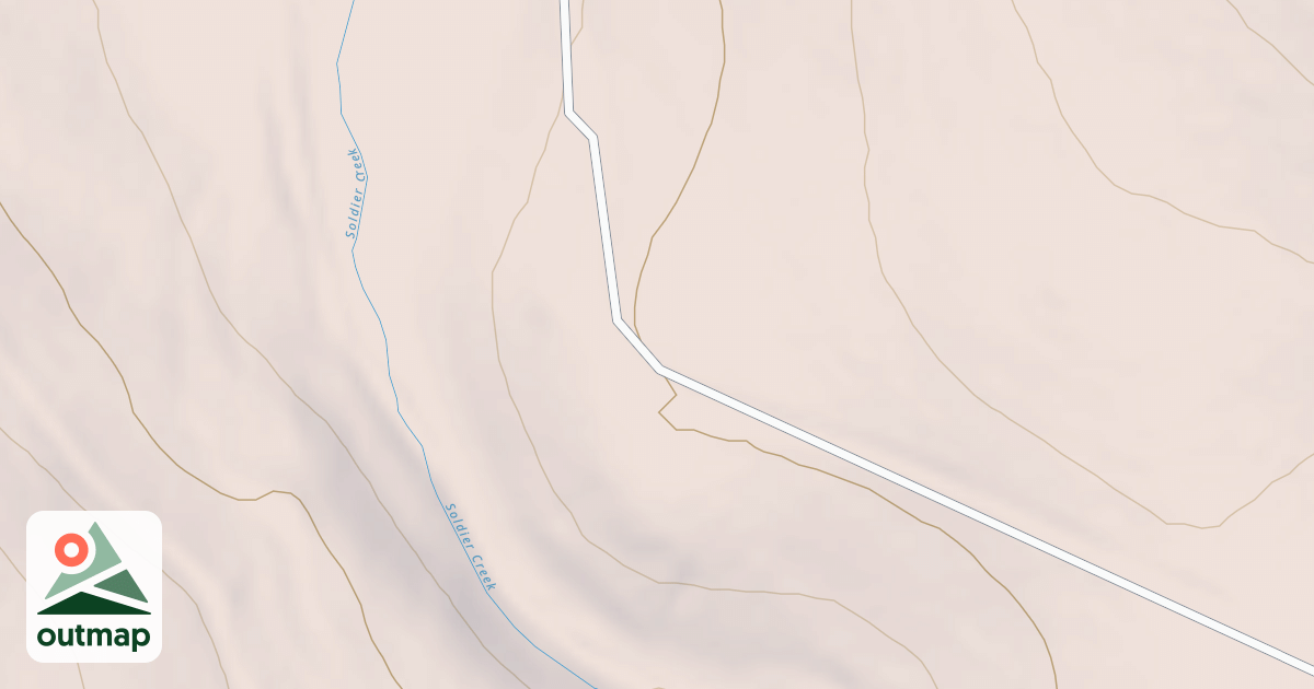 Map of COYOTE (COLLINS 500)