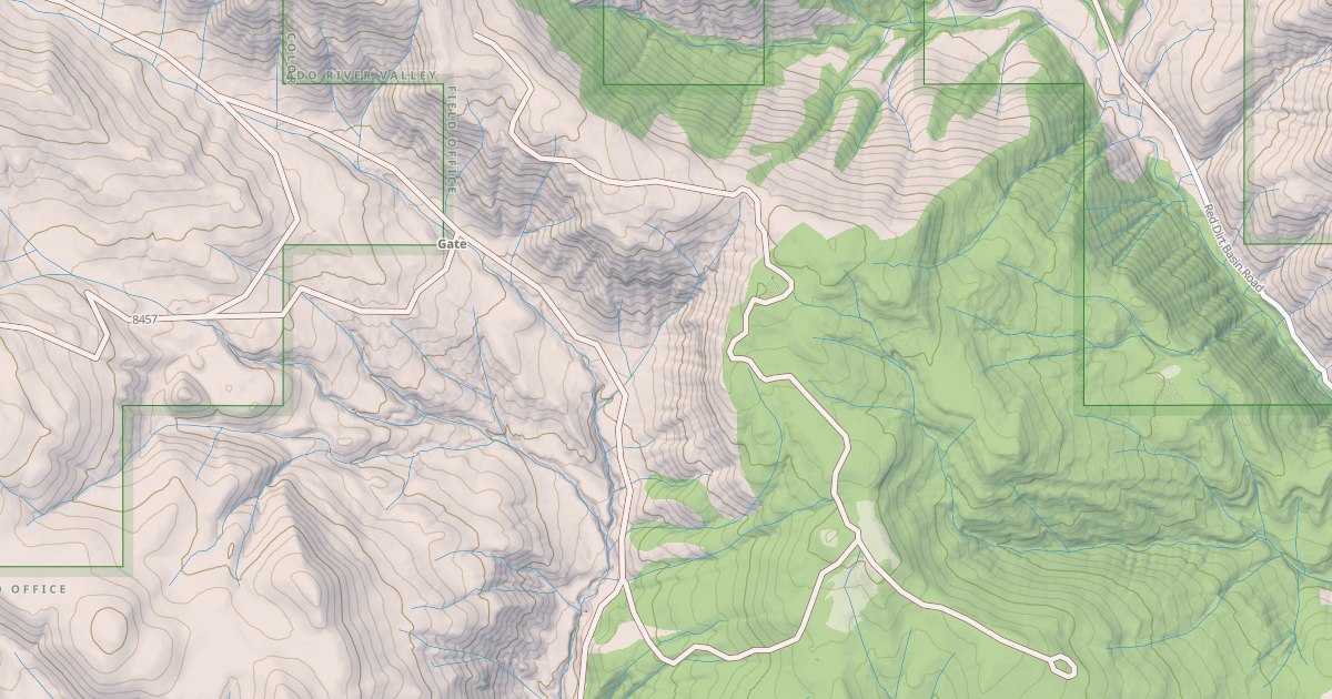 Map preview of BLM National GTLF Public Motorized Roads 3aee01cd-ab63-4efb-aad0-311534f93c6c