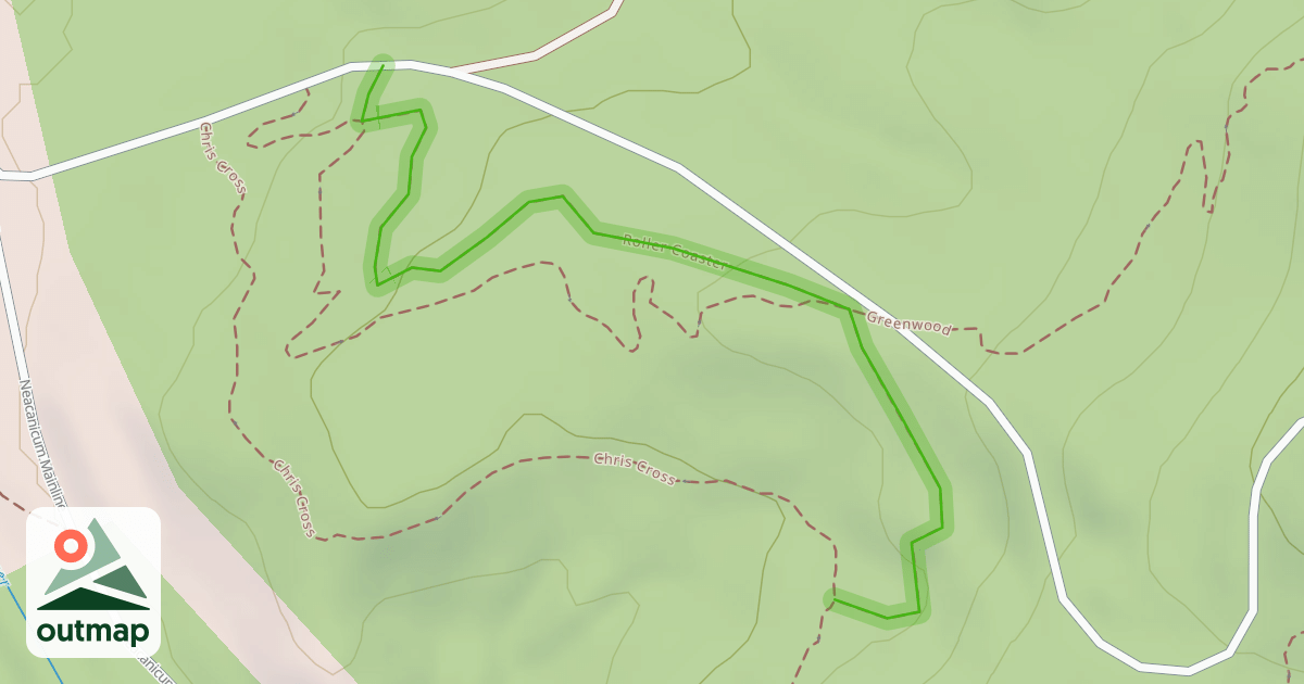 Map of Roller Coaster