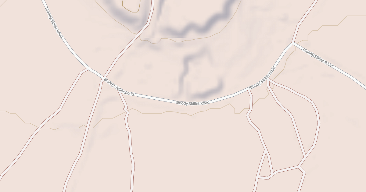 Map preview of Bloody Skillet ATV Trail