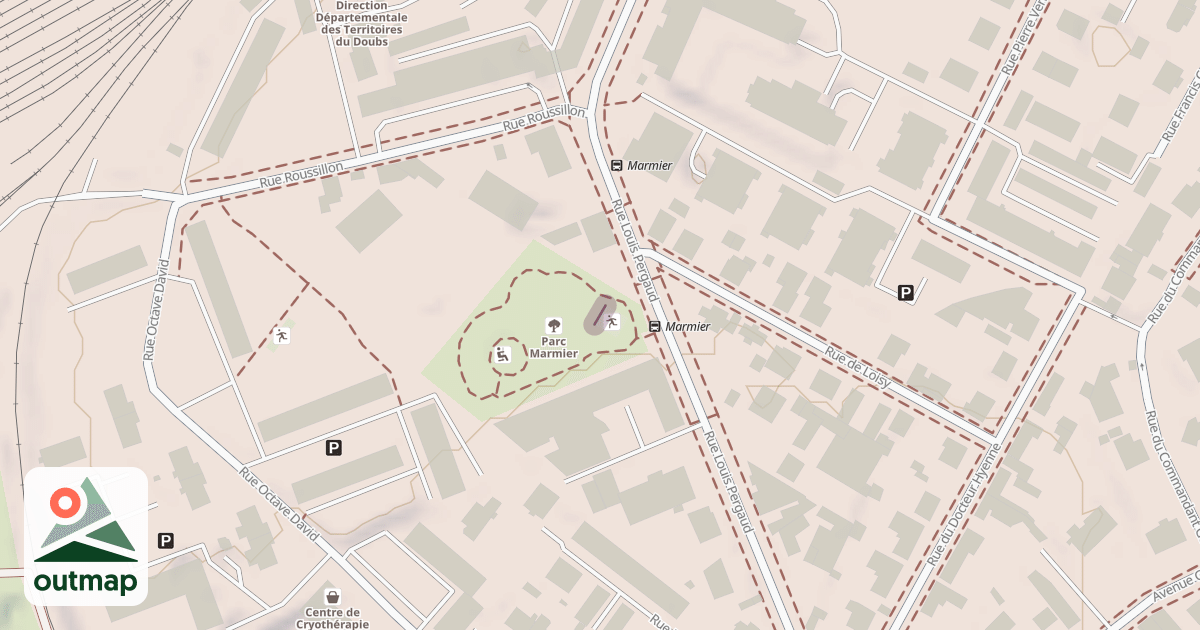 Map of Climbing Site
