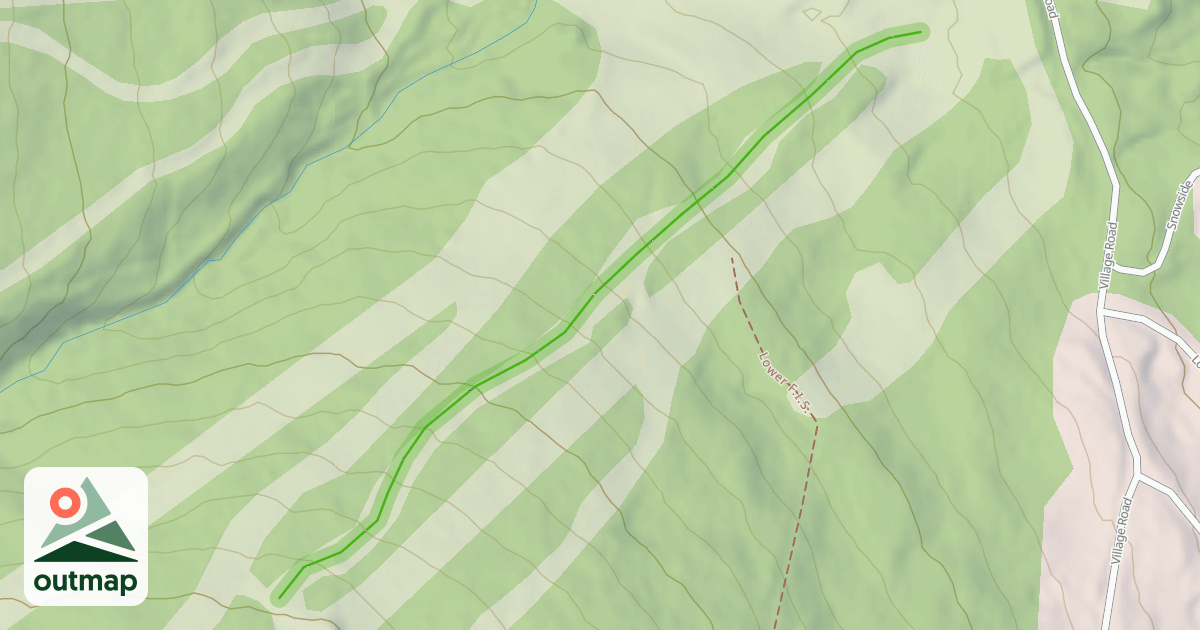 Map of Sugar Run